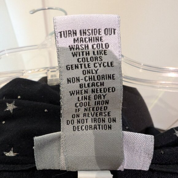 Catherines Black Stars Top Size 3X (26/28W) - Picture 5 of 10